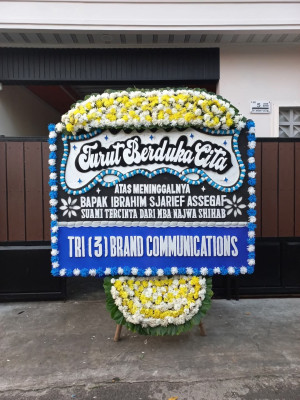 Papan Bunga Duka di Selindung Baru